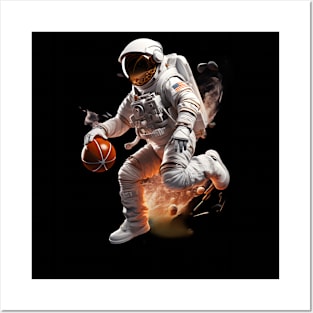 Galactic Basketball Ace Posters and Art